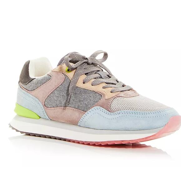 NEW Hoff Antwerp Sneakers Shoes Suede Leather Colorblock Size: 6 - Picture 4 of 11